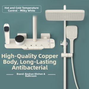BESTH | High Pressure Home Use Shower Set Kit Copper Head