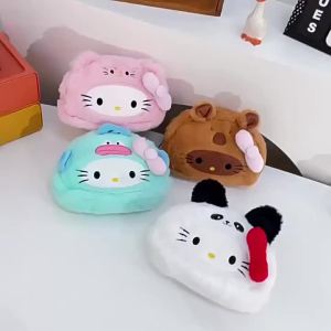 Sanrio | Hộp Bút Lông Thú Sanrio KT Cat Cao Cấp Dung Tích Lớn Họa Tiết Hải Ly Hoạt Hình Dành Cho Học Sinh