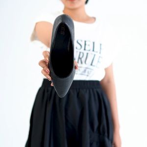 XES SAVIRA-577 Sepatu Heels Basin Wanita Polos 6cm