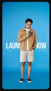 CUTOFF Russell Cargo Pants Celana Panjang Pria Stretch