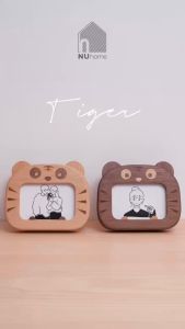 Khung ảnh mini để bàn hình hổ - Tora | NU Home | khung ảnh intax mini bằng gỗ tự nhiên đẹp mắt