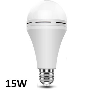 LED Rechargeable Light Bulb 7w 9w 12w 15w 85-265V Emergency Bulb for Home Power Failure Camping Tent Porch Garden Lamp