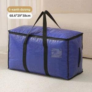 Túi Đựng Đồ Gấp Gọn Dung Tích Lớn Thân Thiện Với Môi Trường Chất Liệu PP Chống Ẩm Giải Pháp Lưu Trữ Áo Khoác Phao & Chăn Bông Dùng Trong Gia Đình