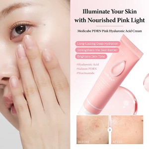 Kem Dưỡng Ẩm Phục Hồi PDRN Pink Hyaluronic Moisturizing Cream - Cấp Ẩm Sâu Sáng Da Mịn Màng 50ml