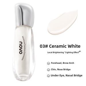 Noovo Powerful Concealer Liquid for Spot Covering Brightening under Eye Circles Dark Circles Tear Groove Makeup Foundation Pen