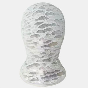 Face Head Full Cover Hat Men Balaclava Cap Mesh Hole See-through Mummy Torn Hood Halloween Mask Dancing Headgear Breathable