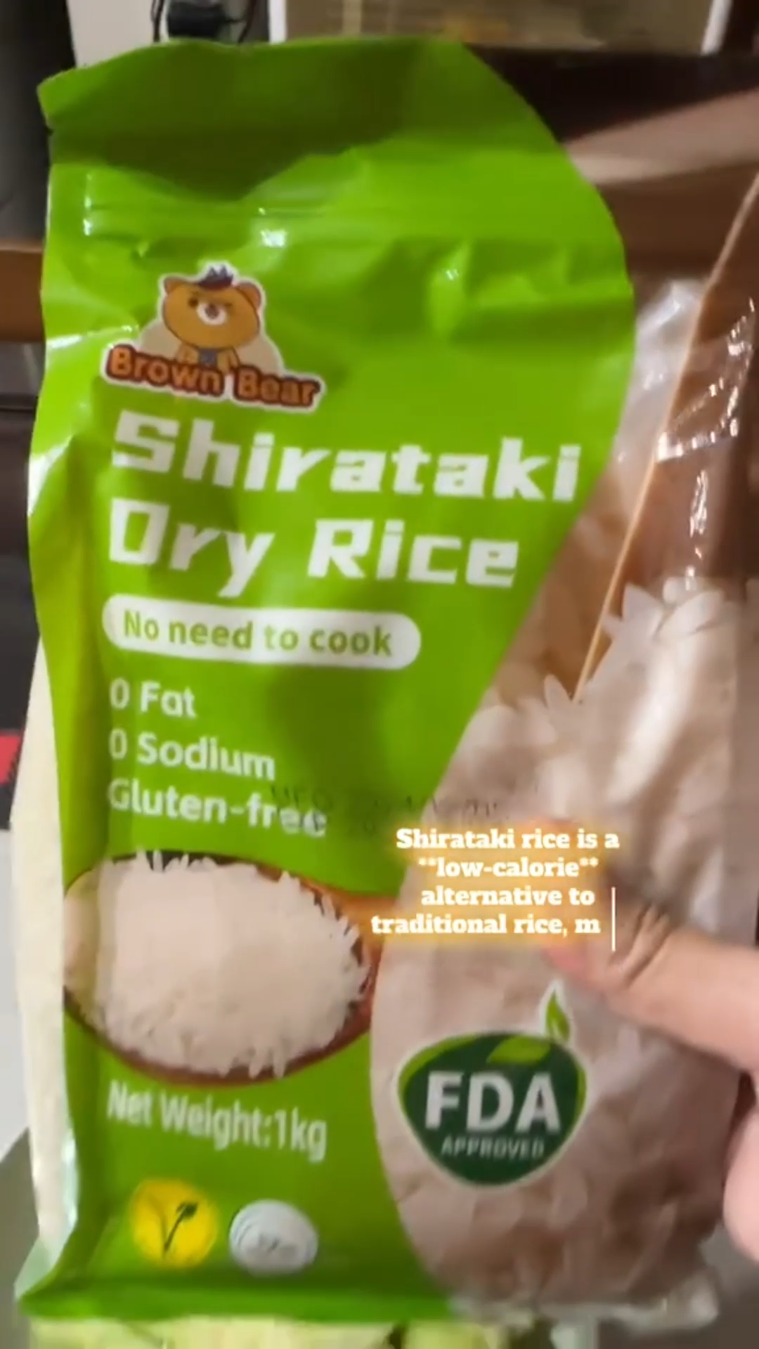 shirataki rice 1kg/3kg low carb shiritake rice shirataki dry rice dried shirataki rice ready to eat