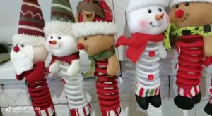 【Xmas】ตุ๊กตาคริสต์มาส ตุ๊กตาหิมะน่ารัก ซานตาคลอส ของตกแต่งบ้าน ตกแต่งคริสต์มาส