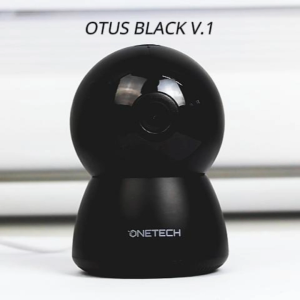 OneTech Otus Black 1.0 CCTV Security Camera 2 Way Audio 2MP Indoor Night Vision HD Wifi Phone Control Cloud SD Storage
