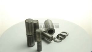 (Per piece) Cylindrical Hinge Welded Steel Door Iron Pipe Shaft High Quality Heavy Duty Hinges (5/16 To 3/4)