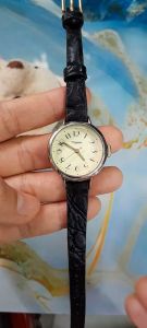 Đồng hồ nữ nattito size:28mm dây da second hand si nhât đã qua sử dụng