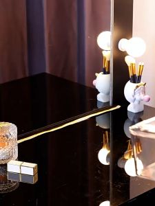 Mask Storage Box Desktop Transparent Finishing Box Cosmetic Skin Care Makeup Organizer bathroom Storage with Lid