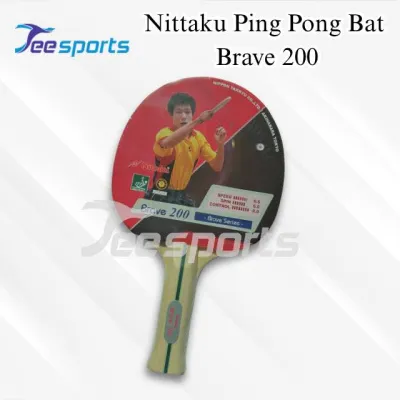 Nittaku Ping Pong Bat Brave 200