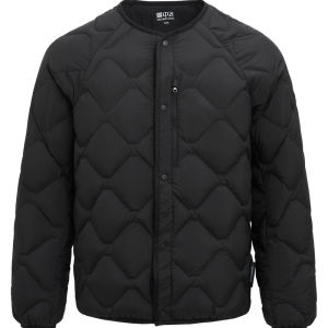 Snow Flying Mens Short Lightweight round Neckdown Jacket Fashionable Pure Color Innerwear Outerwear for Autumn And Winter