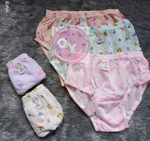6 PCS & 12 PCS Celana Dalam Wanita Murah Motif Bunga Celana Dalam Remaja Dewasa