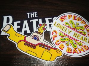 The Beatles 20 Pcs. Assorted Waterproof Sticker