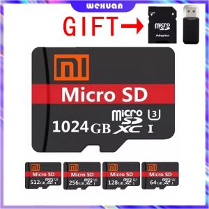 Xiaomi SD Memory Card 512GB 1TB 2TB 16GB 32GB 64GB 128GB 256GB SD/TF Flash Card Compatible Micro SD Card A1 Class 10