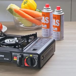 Camping Portable Gas Stove Portable Outdoor Single Gas Cooker Steamboat Picnic Dapur Gas Berkelah Mudah Alih