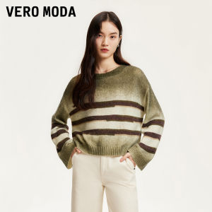 Vero Moda | Áo Len Dệt Kim Sọc Dần Chuyển Màu Pha Mohair