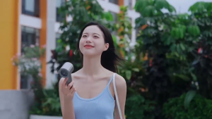 พัดลมมือถือจิ๋วไร้สายแบบ พัดลมพกพาแบตอึดแรงๆไอเย็น ปรับความเร็วได้ 100 ระดับ ชาร์จใหม่ได้พร้อมจอแสดงผลดิจิตอล Turbo พัดลม usb