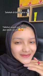 Amei Exfoliating Gel Dna Salmon 100ml amei skincare paket skincare amei Pemtih Wajah Mengangkat Sel Kulit Mati Penghlang Daki Bisa Digunakan Wanita & Pria Membantu mengangkat sel kulit mati mencerahkan dan melembabkan kulit wajah BPOM