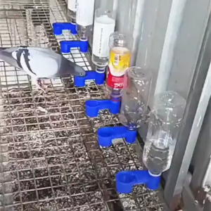 Pet Bird Water30pcs Dispenser Plastic Automatic Drinking Bowl Mouth Design Bird Feeder And Water Dispenser Thickened Leak Proof Pet Feeder Suitable For Captive Birds Such As Parrots Pigeons Chickens Etc