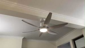Quạt trần đèn 6 cánh trang trí sải cánh dàiĐộng cơ DC lõi đồng 6 tốc độ gióđèn 3 chế độ lắp phòng khách-phòng ngủ-bếp siêu mát