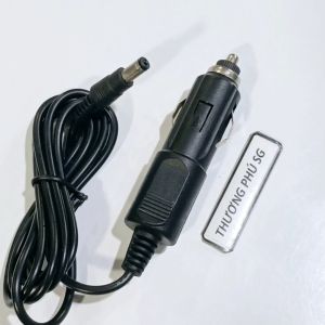 Cáp nguồn tẩu Ô tô điền áp 12V đến 24V (Tùy dòng xe) đầu cắm 5.5mm x 2.1mm dài 1.3m