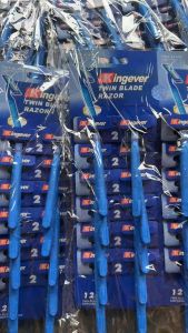 CHY Kingever Shaverx2 Twins Blade Razor 12pcs 24pcs