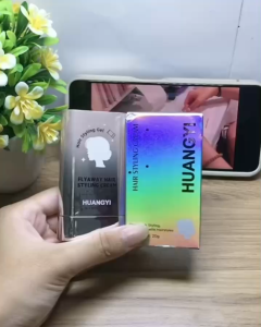 Thanh Chải Tóc Con HUANGYI 20g | Đầu Chải Tích Hợp Làm Gọn Tóc Mái Tóc Vểnh Hỗ Trợ Giữ Nếp