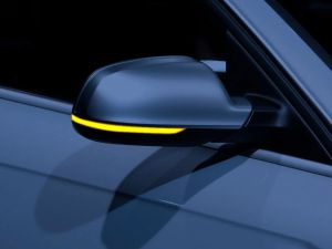 2 Pieces for Audi A4 A5 S5 B8.5 RS5 RS4 Dynamic Scroll LED Turn Signal Light Sequential Rearview Mirror Indicator Blinker Light