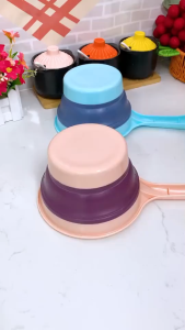 Foldable Collapsible WATER SCOOP DIPPER Water Ladle Multi-purpose Folding Durable Material Water Scoop For Kitchen