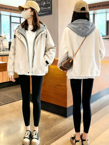 XUNYI | Áo Khoác Lửng Hoodie Mới Mùa Thu