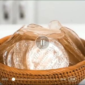 【DFIRE MALL】纯红薯粉皮 正宗农家特产零添加干货 纯手工小圆粉皮วุ้นเส้นมันเทศ-500g