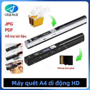 Máy Quét Tài Liệu Cầm Tay iScan01 900DPI A4 Máy Quét Di Động Cầm Tay Dành Cho Sách Hợp Đồng Kinh Doanh PDF JPG Đầu Ra Giao Diện USB