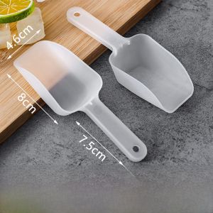 Thickened Plastic Ice Scoop Popcorn Flour Rice Feed Dry Fruit Tea Sugar Shovel Milk Tea Shop Multi-use Food Shovel