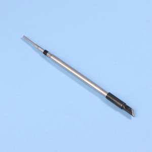 (Ce14)Ceramic Heating Core Soldering Iron Tip Blade Tip Horseshoe Round Pointed Stainless Steel Soldering Iron Tool Accessory