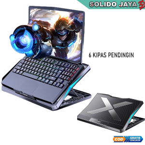 Pendingin Laptop Terbaru 2024: Cooling Pad RGB Gaming LED