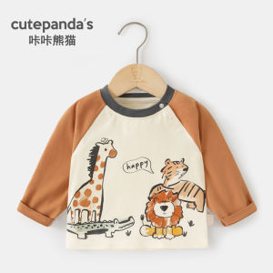 CUTEPANDAS | Áo Thun Dài Tay Đồ Cho Trẻ Em