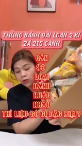 Combo Bánh Mix Đài Loan - Các Loại Bánh Bông Lan Siêu Ngon - Taiwan Foods
