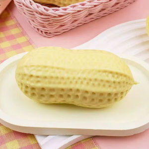 Bandai | Handmade Squishy Banana Bear Shaped Stress Reliever with Butter Texture Food Grade Silicone Scented Toy for Comfort And Relaxati