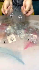 PREMIUM [ 10 PCS ] HOOK Tempel Dinding Cantelan Perabot Dapur / Gantungan Baju Tempel Dinding/Pintu Kamar/Mandi