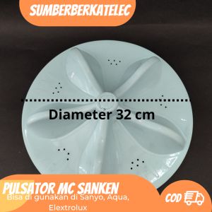 Pulsator Mesin Cuci SANKEN  DIAMETER 32 CM Sparepart