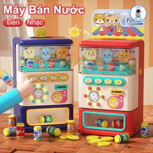 Bộ Đồ Chơi Máy Bán Nước Kết Hợp Heo Đất Tiết Kiệm 3in1 Có Hiệu Ứng Âm Thanh Và Nhạc Vui Nhộn