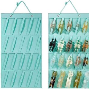 Wall-Mounted Felt Hair Accessories Storage Bag
