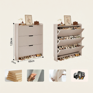 Ultra Thin Integrated Storage Entry Shoe Cabinet