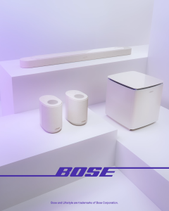 [NEW] Bose Lifestyle Ultra Soundbar + Bose Lifestyle Ultra Subwoofer + 2 Ultra Lifestyle Speakers (Complete Home Theatre System | Immersive Surround Sound | Deep Bass)