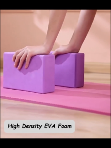 EVA Foam Yoga Blocks Multicolor Non-Slip Anti-Scratch Pilates Fitness Sports Brick