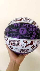 Bóng Rổ Graffiti - Size 7 - Tặng Balo rút + Bơm + Kim bơm + Túi lưới - Bóng Rổ ngoài trời