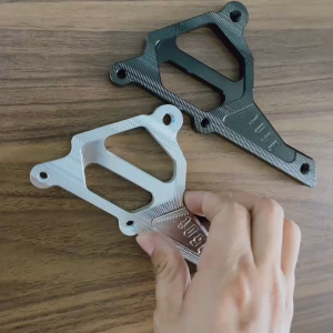 ( X ã Lỗ ) Pát Mobin Sườn MSD_Gắn Cho Dòng Xe SH 350i_Pát Làm Bằng Nhôm CNC Nguyên Khối Gắn MSD. Có 2 Màu Trắng Và Đen Nhé Ae!!